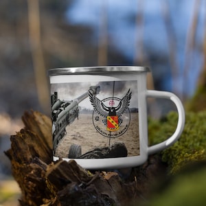 20 oz religious ceramic coffee mug Christian Mug: Faith Culture - Because He Lives main image 1