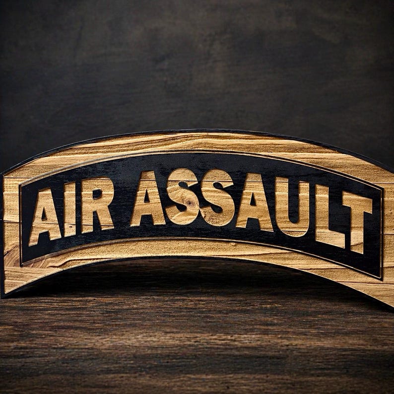 Custom Ranger Tabs Army Tabs - Laser Engraved Ranger Tab - Airborne Tab - Sapper Tab ...