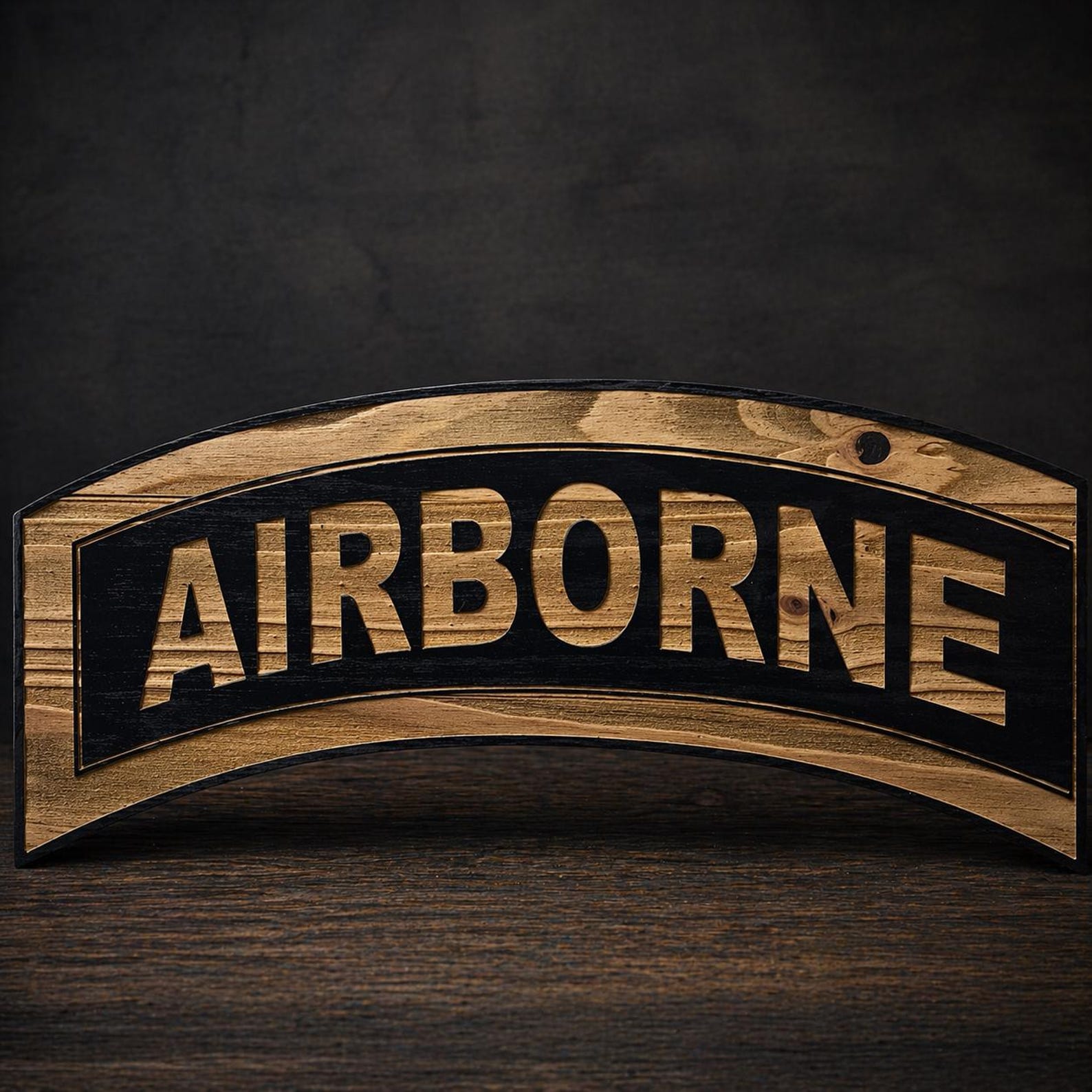 Custom Ranger Tabs Army Tabs - Laser Engraved Ranger Tab - Airborne Tab - Sapper Tab ...