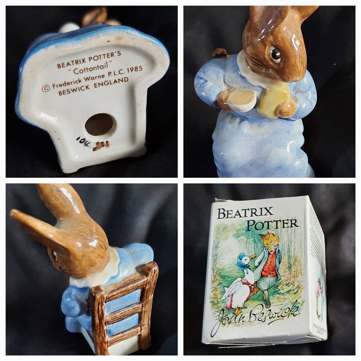 8 Beatrix Potter Royal Doulton Figurines Etsy UK