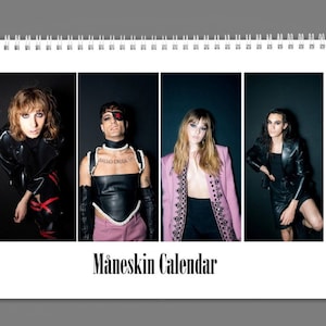 Calendrier mural 2025 Maneskin