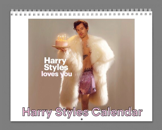 Harry Styles Wall Calendar 2023 With His Quotes Ver.1 - Etsy