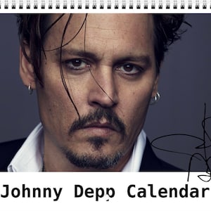 Johnny 2025 Wall Calendar with his quotes and signature
