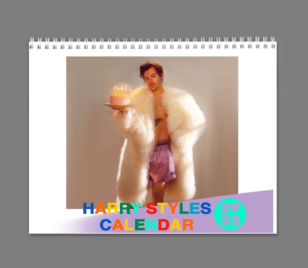 Harry Styles Wall Calendar 2023 and Planner Harry's Etsy