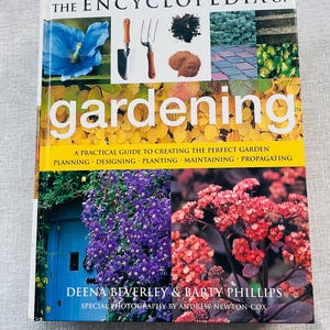 Vintage Gardening Book The Encyclopedia of Gardening