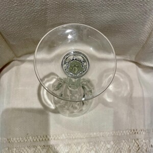 Vintage 6 Piece Set of Crystal Darc Flamenco Pattern Wine Glasses Etsy