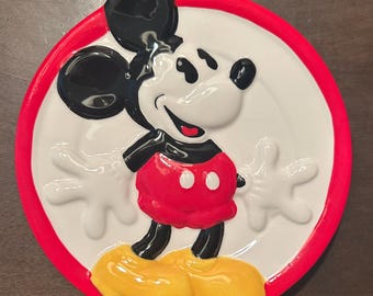 Mickey Mouse soap dish Vintage Ceramic Brand New , Disney Home Decor Collectors