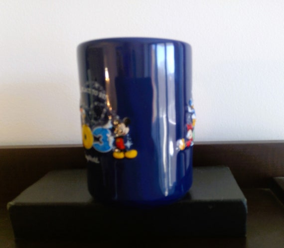 Walt Disney World 2003 the Magical Place to Be! Navy Blue Mug New - Etsy