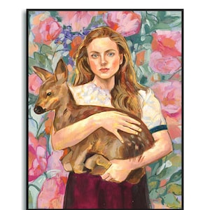 Pintura figurativa original de Majid Saberinejad