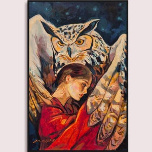 Pintura figurativa original de Majid Saberinejad