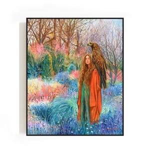 Pintura figurativa original de Majid saberinejad