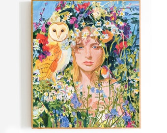 Original impressionism painting by Majid Saberinejad