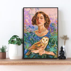 Pintura figurativa original de Majid Saberinejad