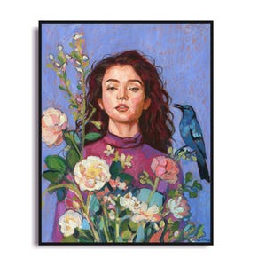 Pintura figurativa original de Majid Saberinejad