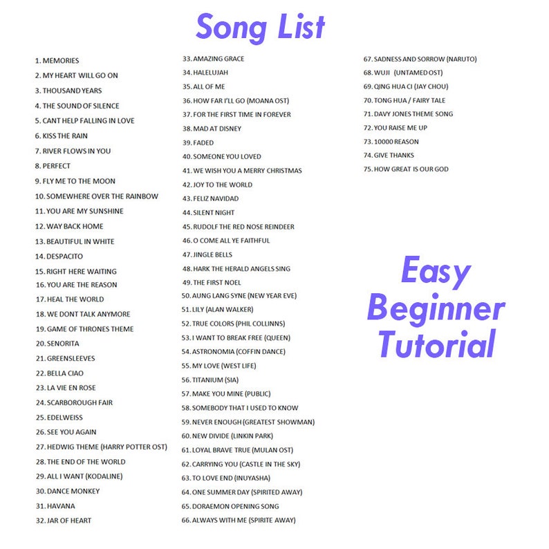 Easy Beginner Tutorial Book 1 Tabs for 11 and 13 Tone Tank Drum image 9