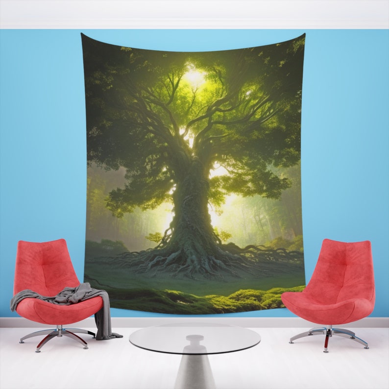 Tapestry Tree of Life Tapestry Wall Hanging Tapestries Spiritual Tree
