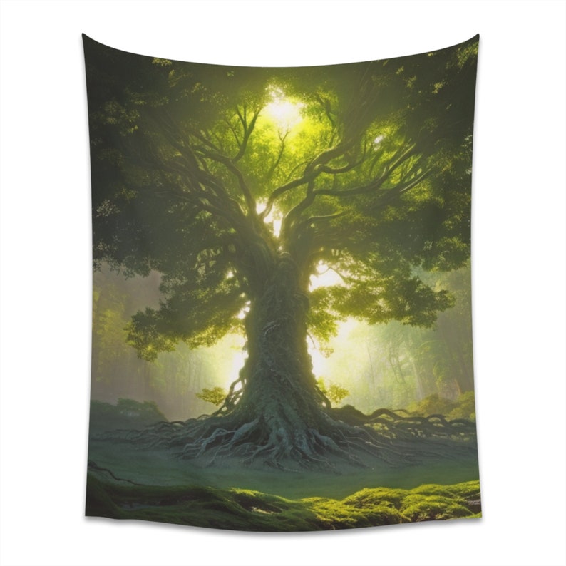 Tapestry Tree of Life Tapestry Wall Hanging Tapestries Spiritual Tree