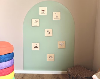 Wall stickers | Magnetic chalkboard | Kids' room decor | Wipeable | Removable | Magnetic Chalkboard Wall Stickers | Boho | Playroom