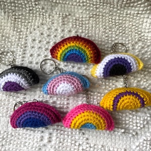Handmade Pride Keychain