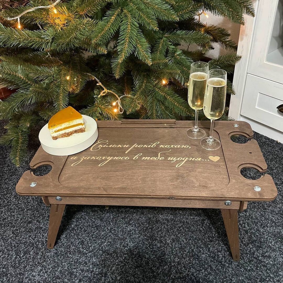 Folding Serving Tray Bed Breakfast Table Bed Table Etsy