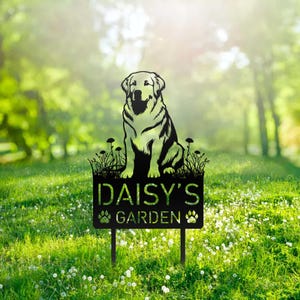 Custom Kuvasz Dog Metal Memorial Garden Stake Personalized Pet Grave Marker Name Sign Remembrance Stake Decor Sympathy Dog Loss Christmas