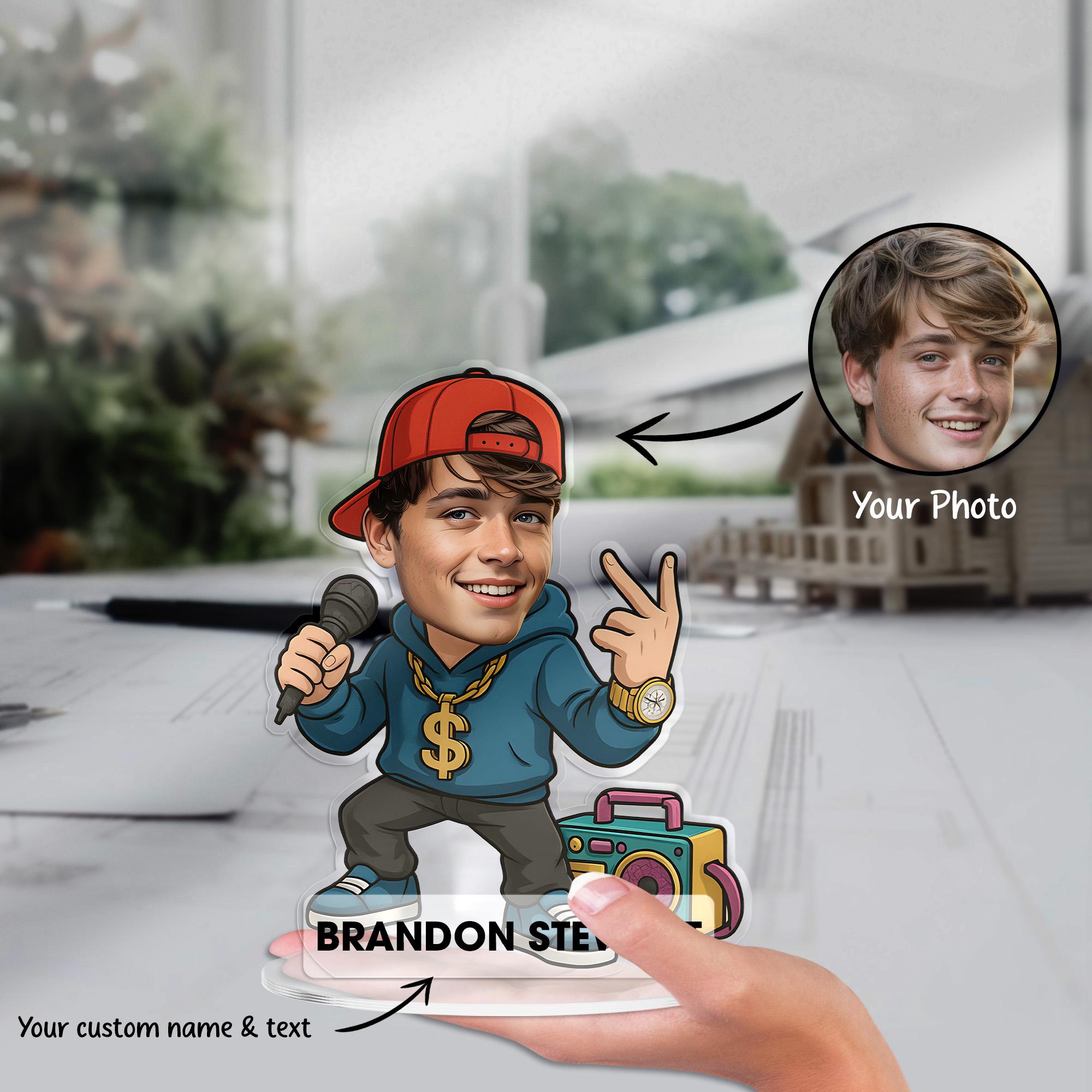 Rapper Plaque - Etsy