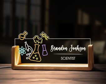 Targa decorativa per infermiere e praticanti, idea regalo per donne, infermiere, praticanti, infermieri, settimana, NP, casa, ufficio, libreria, scrivania, cubicolo, targa decorativa ZBB69