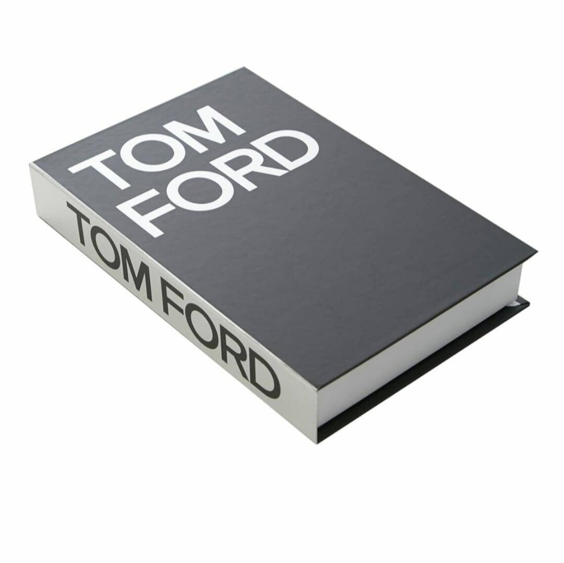 Tom Ford White Goldblack Grey Decorative Booksopenable Book Etsy