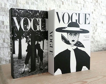 Fashion Book Box,Decorative Cardboard Storage, Coffee Table Decor