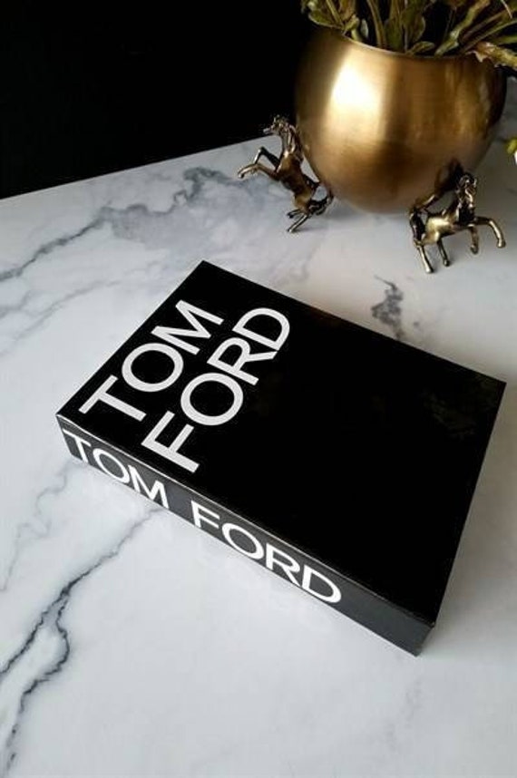 Tom Ford Book Boxcoffee Table Decorblack Book Boxstorage 