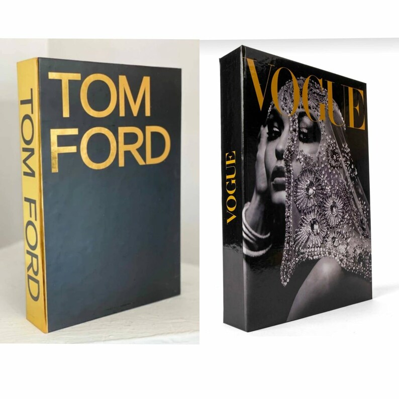 Tom Fordvogue Coffee Table Booksopenable Book Boxfake Book Etsy