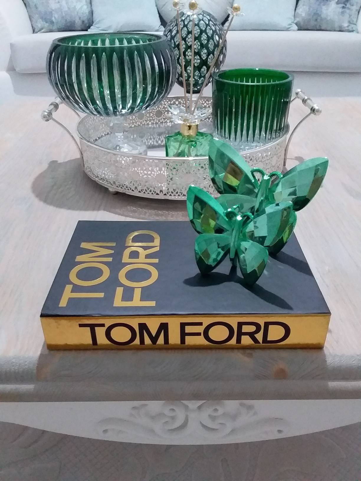 Tom Ford Decor Book Box: Black & Gold Coffee Table Decor - Etsy
