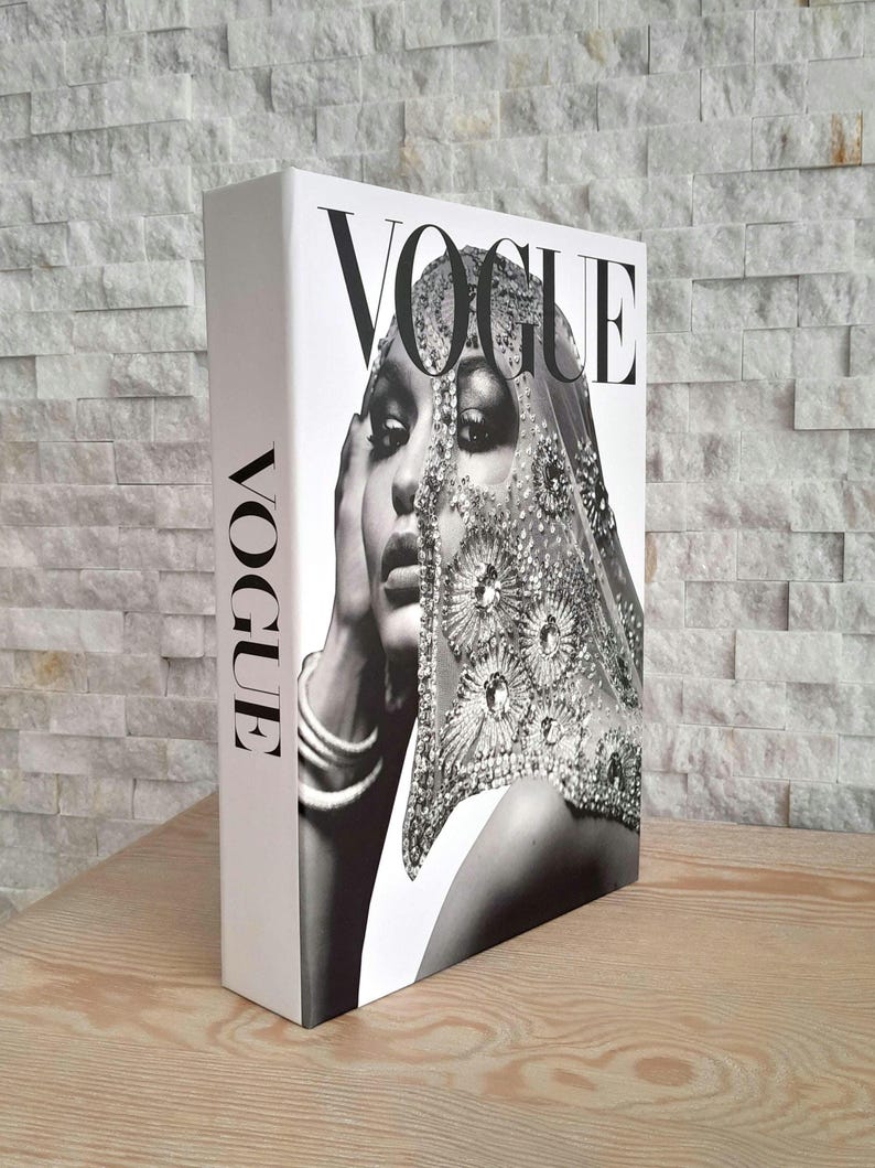 Tom Ford Vogue Book Box,coffee Table Books,fake Book Box,black Books
