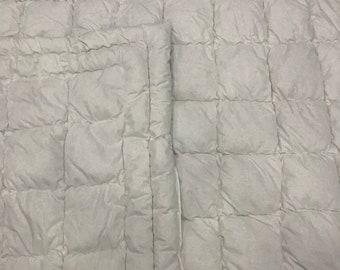 100%Natural SUMMER WOOL QUILT/Wool Comforter/Handmade Stitched Summer Duvet/Odorless Handcrafted Quilt/Unpainted Vintage Quilt/ Customizable