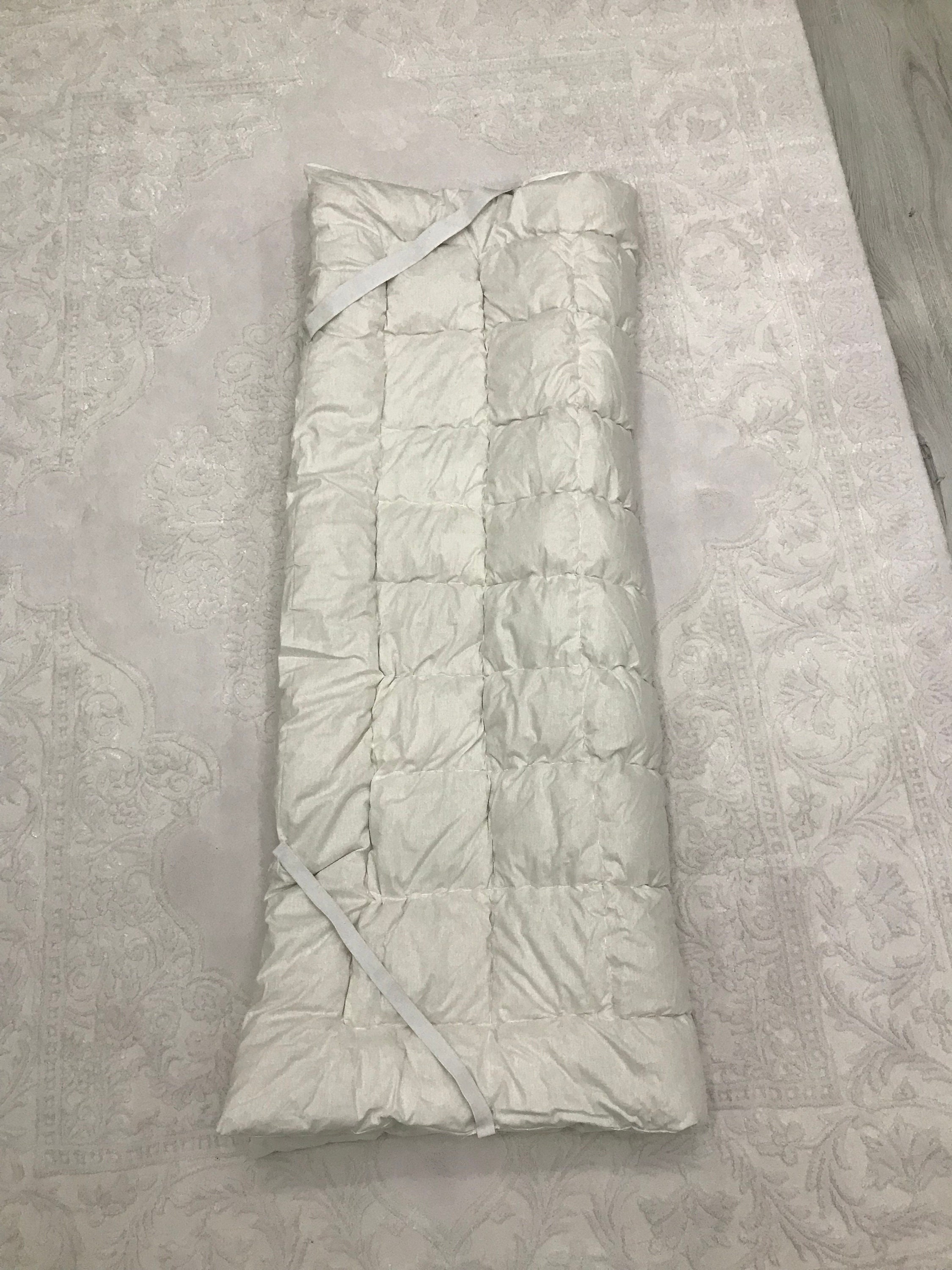 100 COTTON MATTRESS Pad/cotton Filled Topperprotector