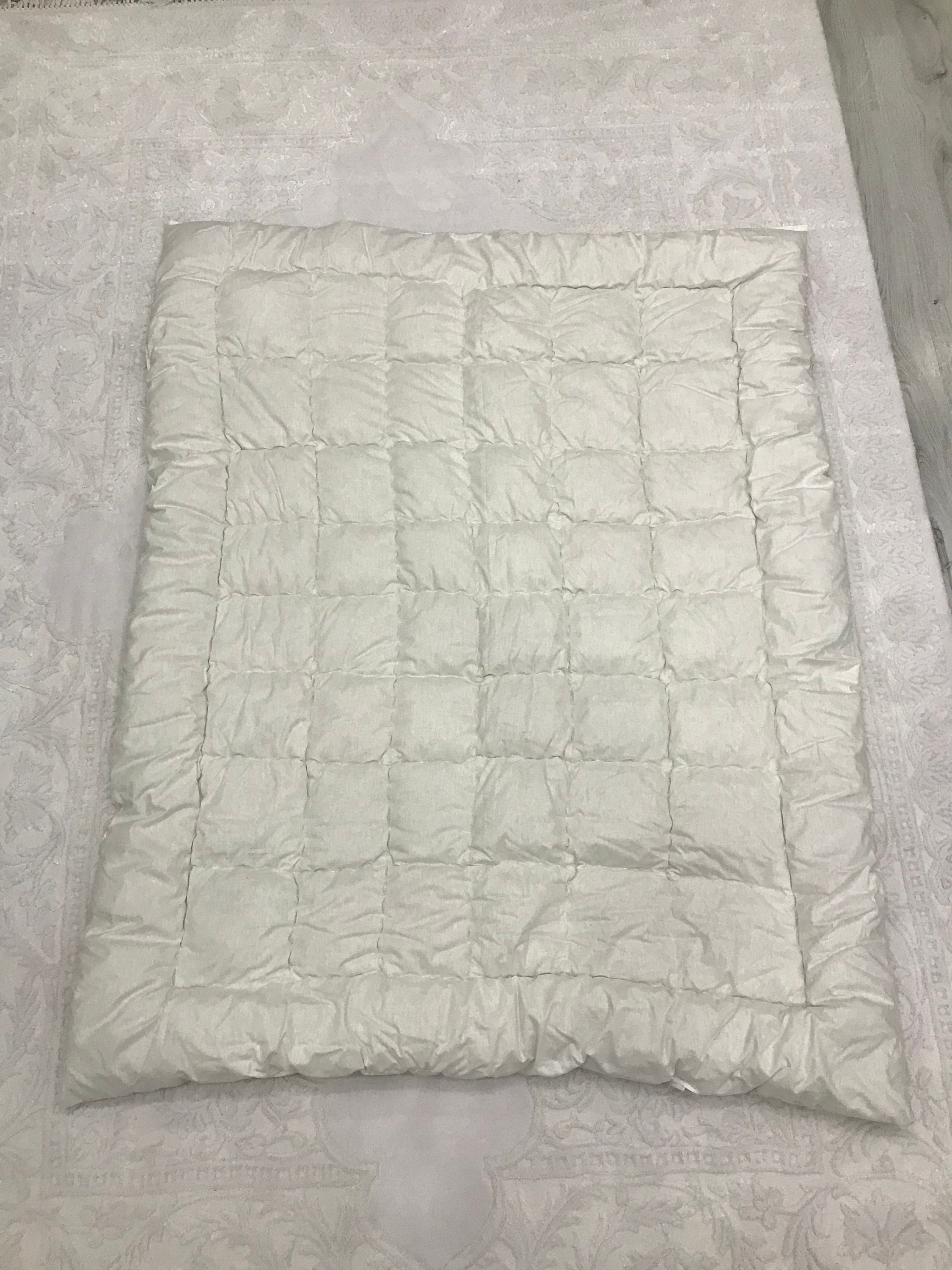 100 COTTON MATTRESS Pad/cotton Filled Topperprotector