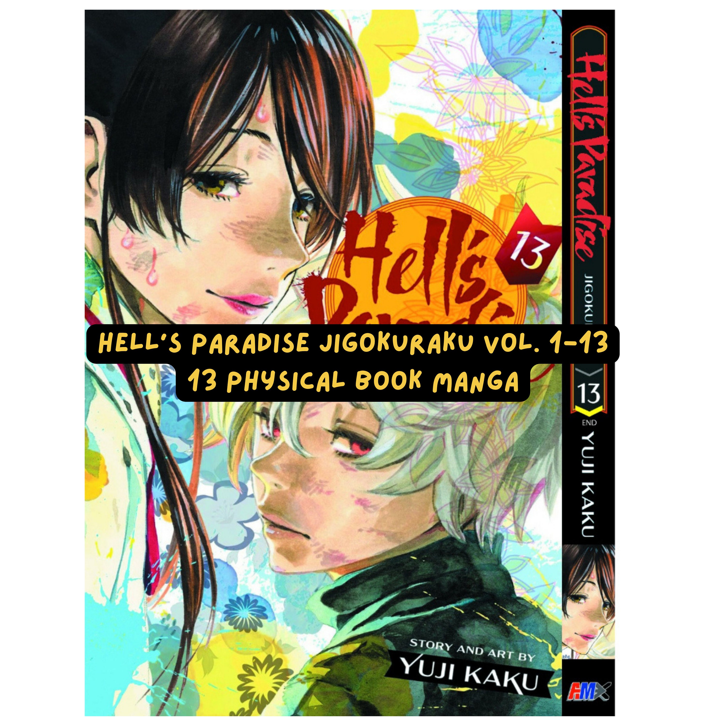 Hell's Paradise Jigokuraku Full Manga Set Volumes 1-13 Hell's Paradise Jigokuraku Full Manga Set Volumes 1-13