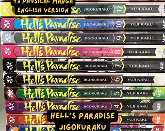 Hell's Paradise Jigokuraku Full Manga Set Volumes 1-13 - Complete English Edition