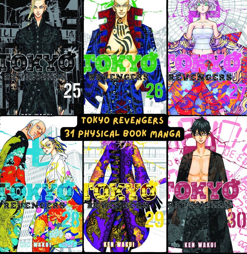 Complete Manga Set Tokyo Revengers Volumes 1-31 - Complete English