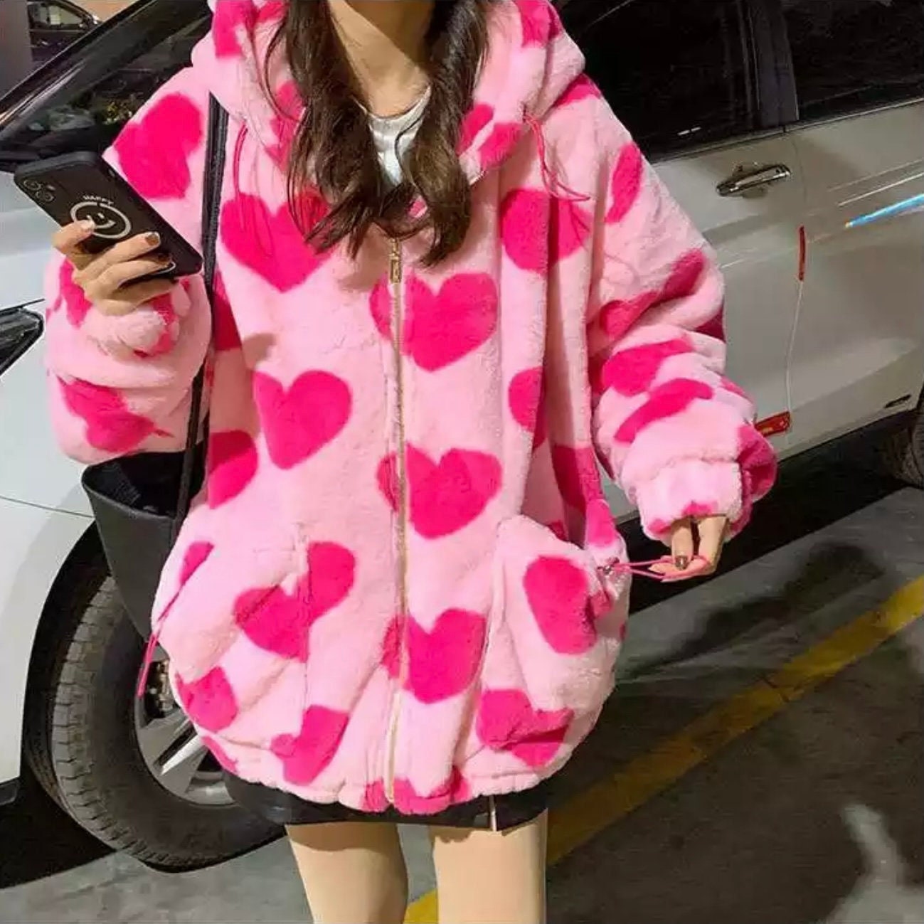 Vintage Y2K grandma granny chic dress jacket set pink 8P cottage core