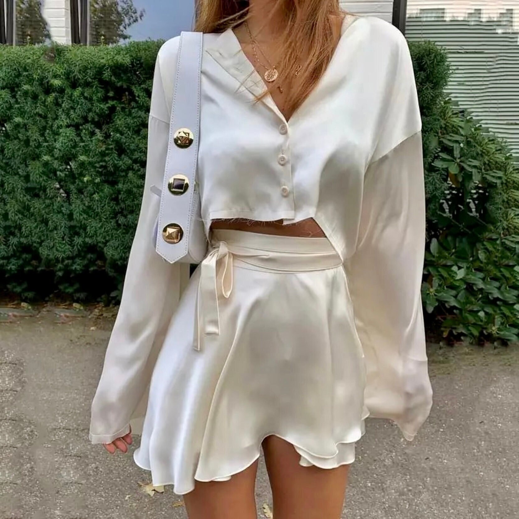 Silk Co Ord Set - Etsy UK