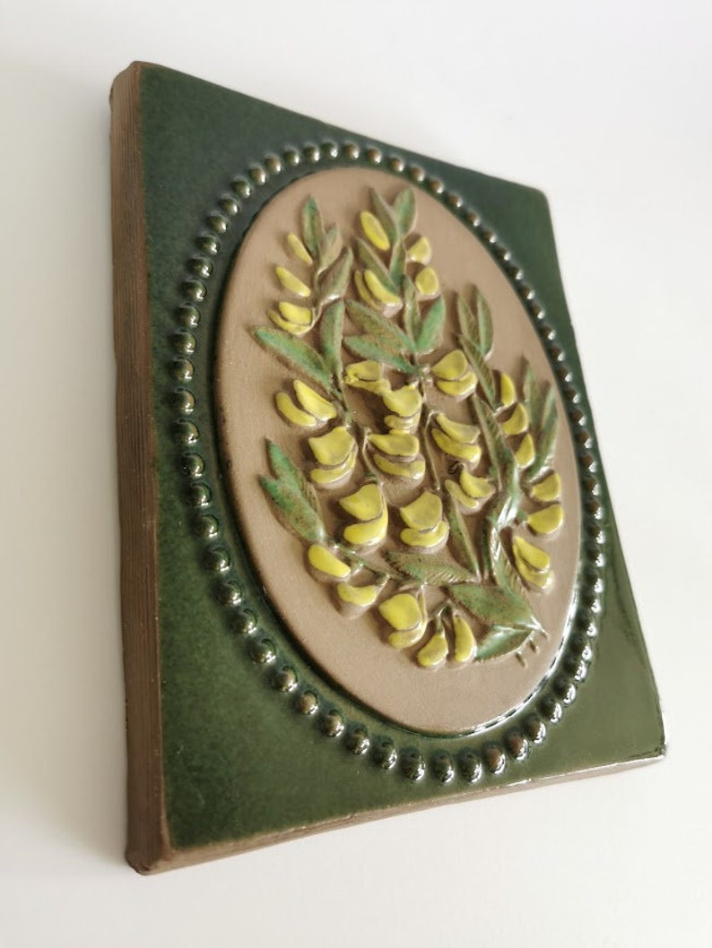 Vintage Ceramic Wall Decor With the Motif of Halland's Etsy