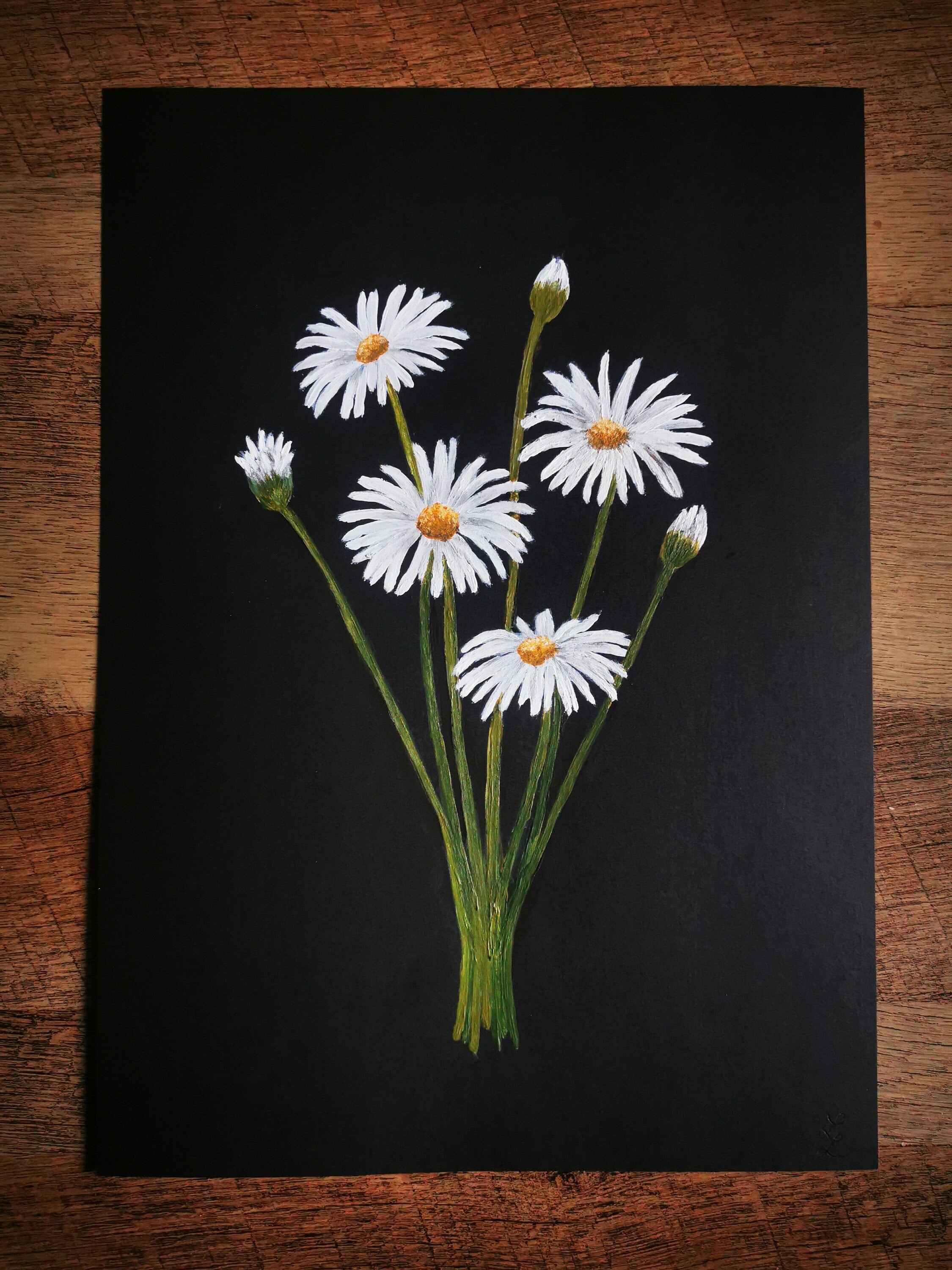 Acrylic daisy deals