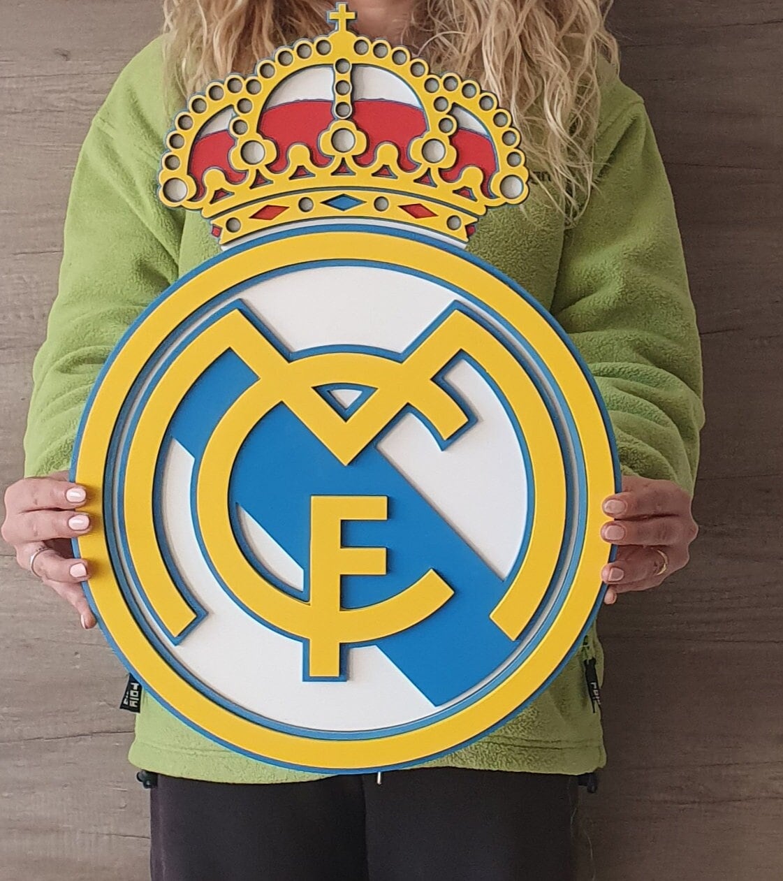 🤩 Sticker REAL MADRID en visuel maillot personnalisé – stickers foot
