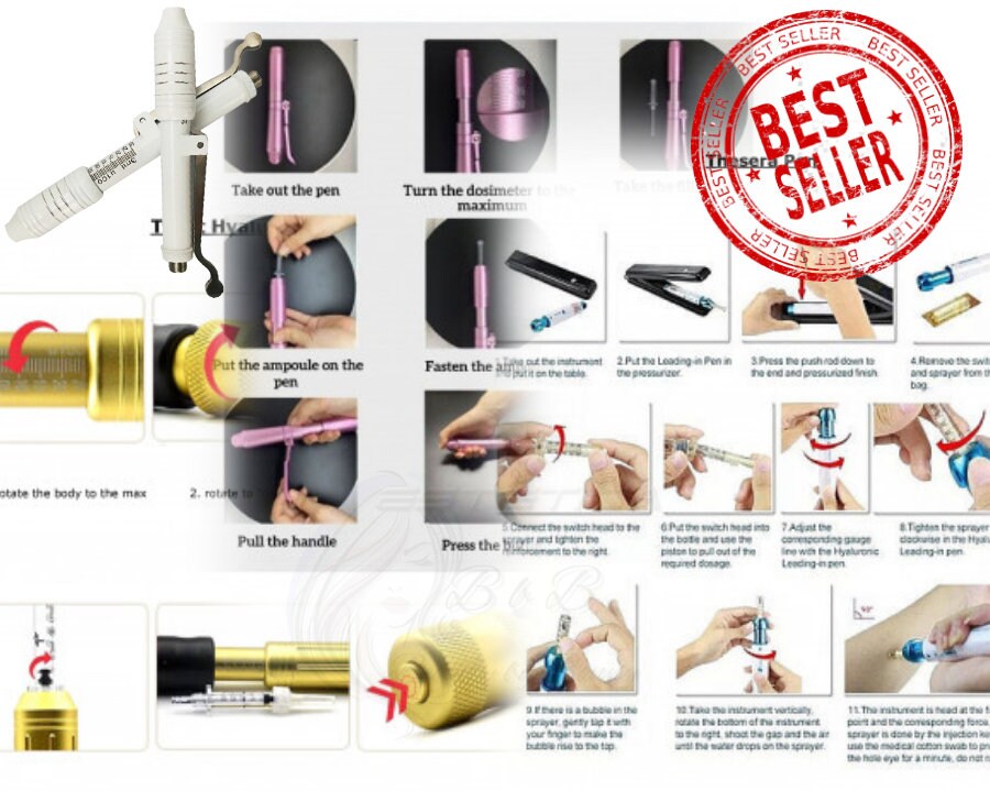 How to Set up Hyaluron Pen Manual Video Etsy