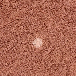 Brown Polka Dot Round Cotton Rug: Hand Tufted Nursery Decor image 4
