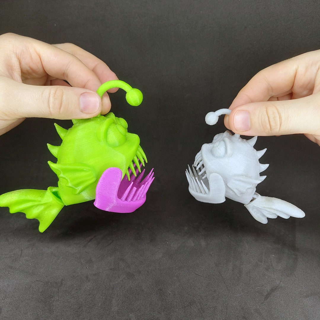 Nibbler Fish .stl presupported Etsy