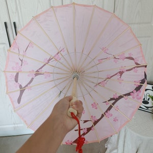 Handmade oil paper umbrellas,antique dance umbrellas,ink painting Chinese style umbrellas,retro Hanfu accessories umbrellas,bamboo umbrellas image 3