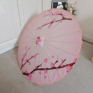 Handmade oil paper umbrellas,antique dance umbrellas,ink painting Chinese style umbrellas,retro Hanfu accessories umbrellas,bamboo umbrellas plum blossom