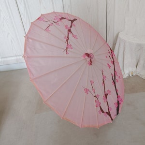 Handmade oil paper umbrellas,antique dance umbrellas,ink painting Chinese style umbrellas,retro Hanfu accessories umbrellas,bamboo umbrellas image 1